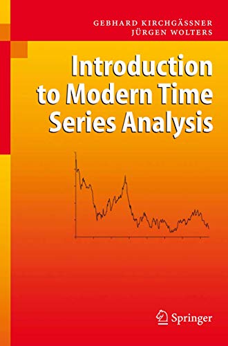 Beispielbild fr Introduction to Modern Time Series Analysis Kirchgassner, Gebhard zum Verkauf von online-buch-de