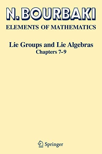 Stock image for Lie Groups and Lie Algebras: Chapters 7-9 for sale by Revaluation Books