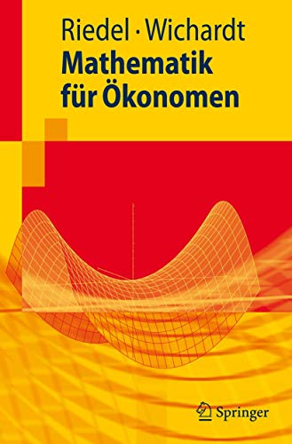 Stock image for Mathematik fr konomen (Springer-Lehrbuch) for sale by medimops