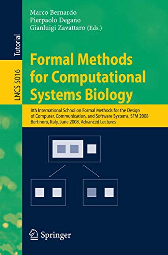 Stock image for Formal Methods for Computational Systems Biology for sale by Books Puddle