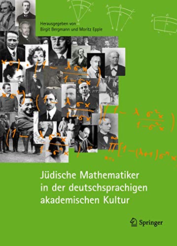 Imagen de archivo de Jdische Mathematiker in der deutschsprachigen akademischen Kultur. a la venta por Antiquariat im Hufelandhaus GmbH  vormals Lange & Springer