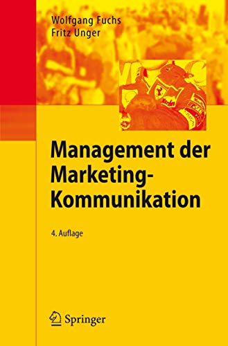 Stock image for Management der Marketing-Kommunikation for sale by medimops
