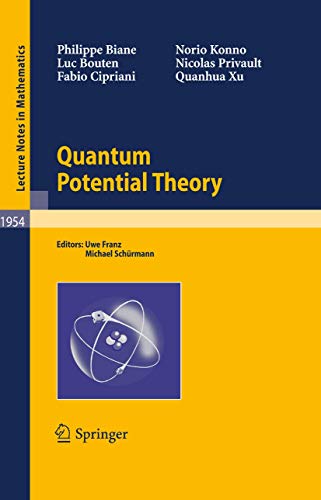 9783540693642: Quantum Potential Theory (Lecture Notes in Mathematics, 1954)
