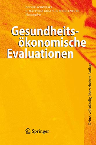 Stock image for Gesundheitskonomische Evaluationen for sale by Buchpark