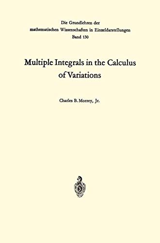 Stock image for Multiple Integrals In The Calculus Of Variations for sale by Romtrade Corp.