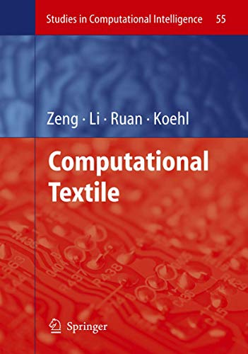 Imagen de archivo de Computational Textile a la venta por Books Puddle