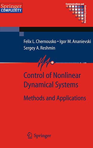 Imagen de archivo de Control of Nonlinear Dynamical Systems a la venta por Books Puddle