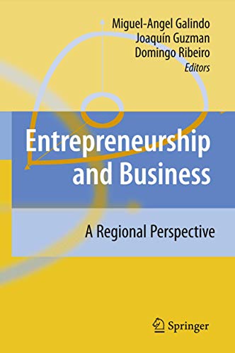 Stock image for Entrepreneurship and Business: A Regional Perspective for sale by HPB-Red