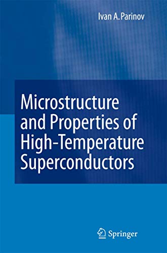 Stock image for Microstructure And Properties Of High-Temperature Superconductors for sale by Basi6 International