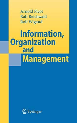 Beispielbild fr Information, Organization and Management . zum Verkauf von Ganymed - Wissenschaftliches Antiquariat