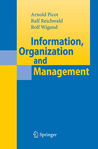 Information, Organization and Management .