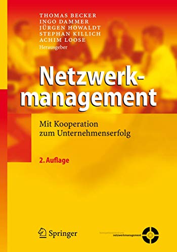 Imagen de archivo de Netzwerkmanagement: Mit Kooperation zum Unternehmenserfolg a la venta por medimops