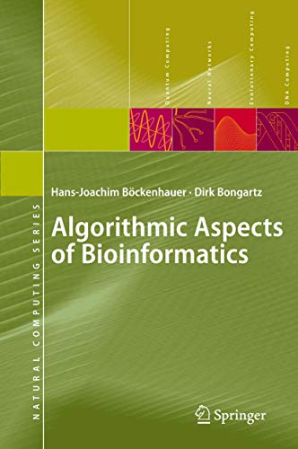 9783540719120: Algorithmic Aspects of Bioinformatics (Natural Computing Series)