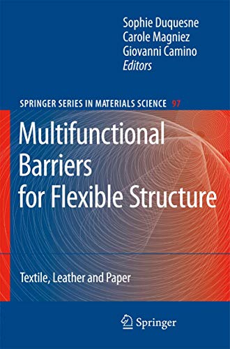 Stock image for Multifunctional Barriers for Flexible Structure. Textile, Leather, and Paper for sale by Research Ink