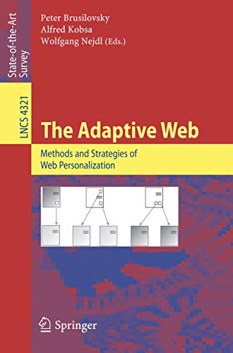 9783540720782: The Adaptive Web: Methods and Strategies of Web Personalization