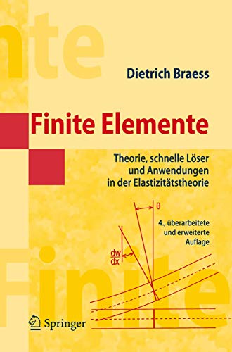 Beispielbild fr Finite Elemente Theorie, schnelle Lser und Anwendungen in der Elastizittstheorie von Dietrich Braess Finite Elemente Theorie Elastizitt Elliptische Differentialgleichungen Finite Elemente Mathematik Analysis Mathe Arithmetik Algebra konjugierte Gradienten Mehrgitterverfahren Strmungsmechanik Strukturmechanik Variationsrechnung Bei der numerischen Behandlung partieller Differentialgleichungen treten oft berraschende Phnomene auf. Neben der zgigen Behandlung der klassischen Theorie, die bis an die aktuellen Forschungsgebiete heranfhrt, wird deshalb sehr viele Wert auf die Darstellung von Beispielen und Gegenbeispielen gelegt. Die Bespiele haben mit dazu beigetragen, dass das Buch jetzt zu den Standardwerken bei den Finiten Elementen zhlt. Mit der dritten Auflage wurde eine Abrundung bei den Komplexen vorgenommen, deren Bedeutung in den letzten Jahren gewachsen sind: L2-Projektionen in Verbindung mit den FE-Lsern, Fortin-Interpolation und Aufweicheffekte bei gemischten Elementen zum Verkauf von BUCHSERVICE / ANTIQUARIAT Lars Lutzer