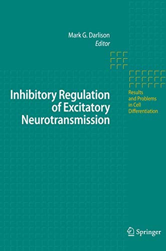 Stock image for Inhibitory Regulation of Excitatory Neurotransmission for sale by Books Puddle