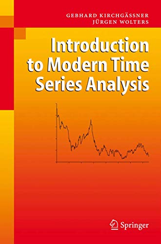 9783540732907: Introduction to Modern Time Series Analysis