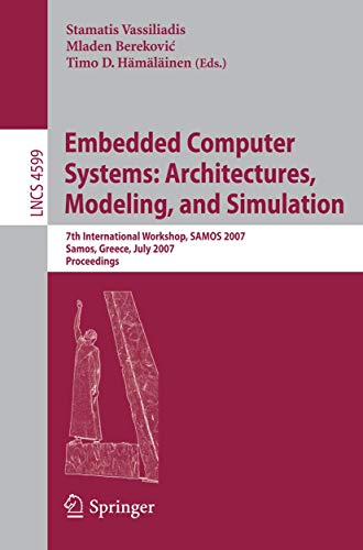Stock image for Embedded Computer Systems: Architectures, Modeling, And Simulation for sale by Basi6 International