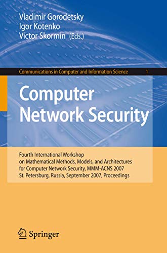 Stock image for Computer Network Security for sale by Basi6 International