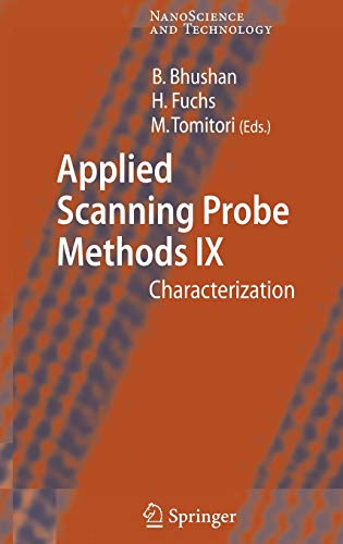 9783540740827: Applied Scanning Probe Methods IX: Characterization