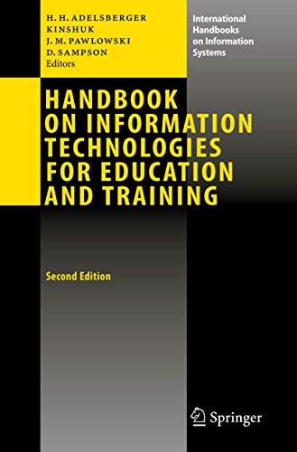 9783540741541: Handbook on Information Technologies for Education and Training (International Handbooks on Information Systems)