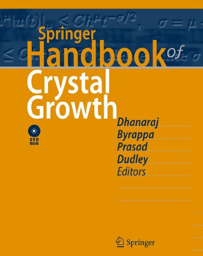 Imagen de archivo de SPRINGER HANDBOOK OF CRYSTAL GROWTH a la venta por OM Books