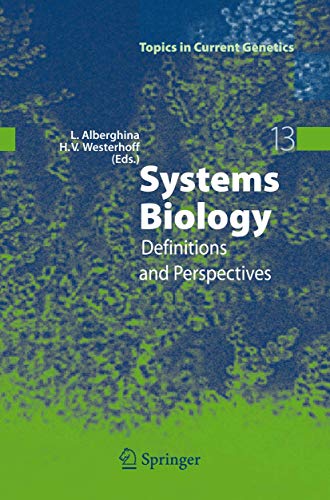 Stock image for Systems Biology: Definitions and Perspectives (Topics in Current Genetics) for sale by Hay-on-Wye Booksellers
