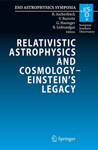 Stock image for Relativistic Astrophysics and Cosmology - Einstein's Legacy for sale by Books Puddle