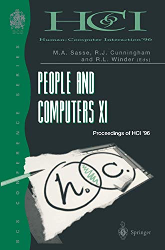 Beispielbild fr PEOPLE AND COMPUTERS XI: PROCEEDINGS OF HCI '96. zum Verkauf von Cambridge Rare Books