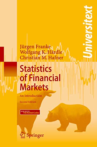 Beispielbild fr Statistics of Financial Markets zum Verkauf von Munster & Company LLC, ABAA/ILAB