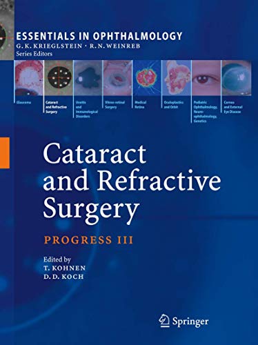 Beispielbild fr Cataract and Refractive Surgery: Progress III (Essentials in Ophthalmology) zum Verkauf von AwesomeBooks