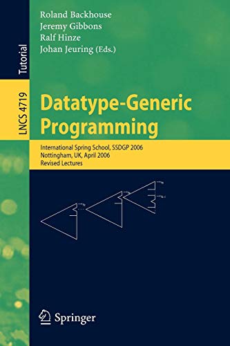 Stock image for Datatype-Generic Programming for sale by Books Puddle