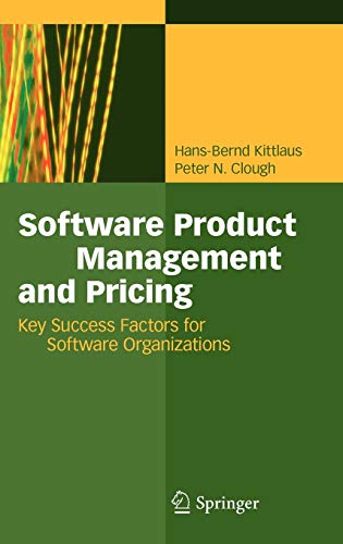 Beispielbild fr Software Product Management and Pricing: Key Success Factors for Software Organizations zum Verkauf von Dream Books Co.
