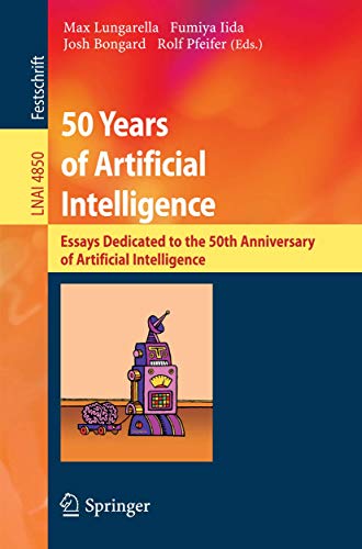 Imagen de archivo de 50 Years of Artificial Intelligence a la venta por Books Puddle