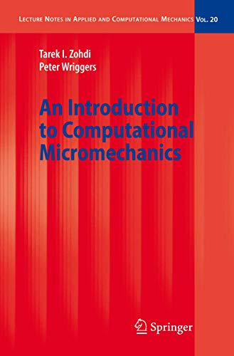 Imagen de archivo de An Introduction to Computational Micromechanics a la venta por Books Puddle