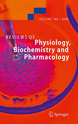 Imagen de archivo de Reviews of Physiology, Biochemistry and Pharmacology 160. a la venta por Research Ink