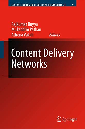9783540778868: Content Delivery Networks: 9 (Lecture Notes in Electrical Engineering)