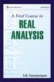 9783540780397: Berberian, S: First Course in Real Analysis