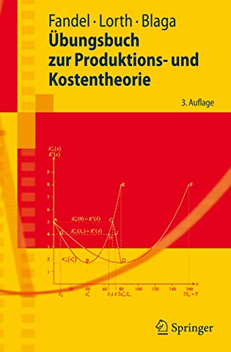 Beispielbild fr bungsbuch zur Produktions- und Kostentheorie (Springer-Lehrbuch) zum Verkauf von medimops