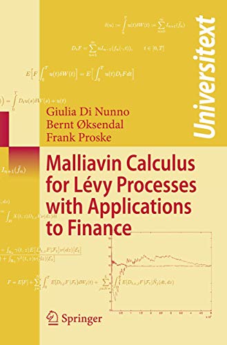 Beispielbild fr Malliavin Calculus for Lévy Processes with Applications to Finance (Universitext) zum Verkauf von BooksRun