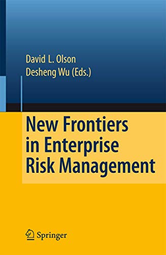 Beispielbild fr New Frontiers In Enterprise Risk Management zum Verkauf von Basi6 International