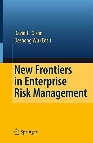 New Frontiers in Enterprise Risk Management.