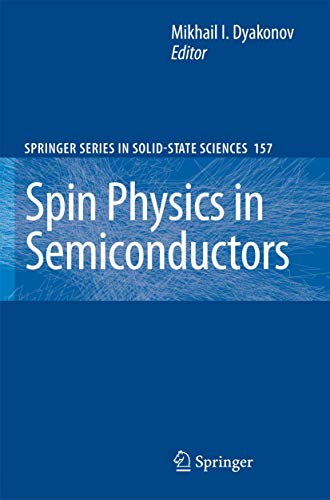 Stock image for Spin Physics in Semiconductors for sale by Books Puddle