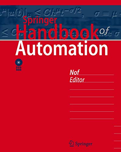 9783540788300: Springer Handbook of Automation (Springer Handbooks)