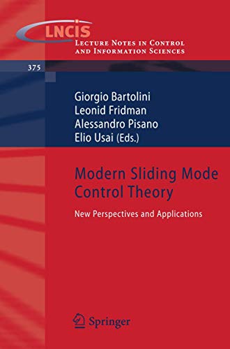 9783540790150: Modern Sliding Mode Control Theory: New Perspectives and Applications: 375 (Lecture Notes in Control and Information Sciences, 375)