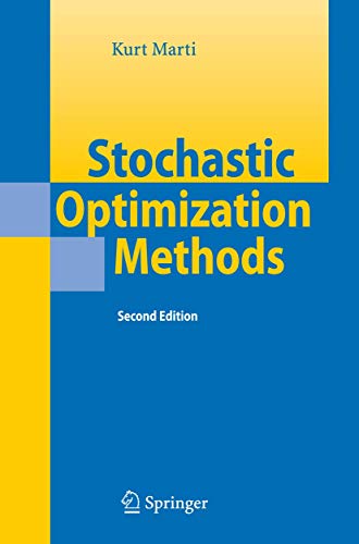 Stochastic Optimization Methods (9783540794578) by Kurt Marti