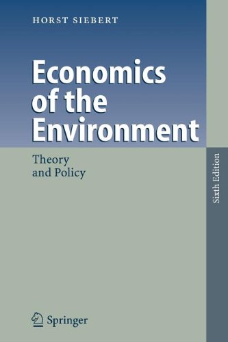 9783540801924: Economics of the Environment