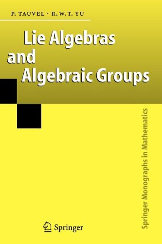 9783540806325: Lie Algebras and Algebraic Groups