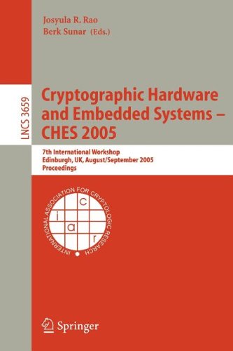 9783540814757: Cryptographic Hardware and Embedded Systems - CHES 2005
